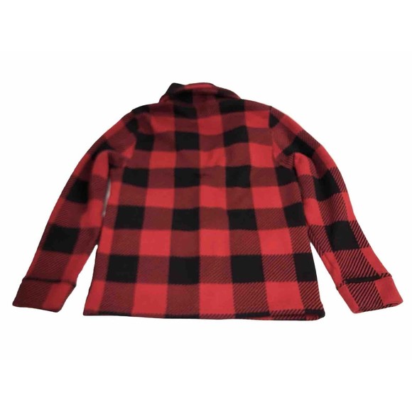 Levi Strauss Size Large Women’s Buffalo Plaid Fleece Jacket - Picture 6 of 12